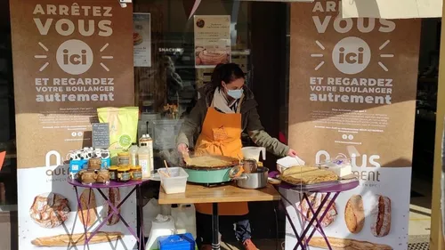 Des crêpes locales pour la bonne cause